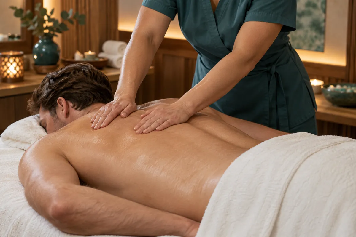 back massage treatment