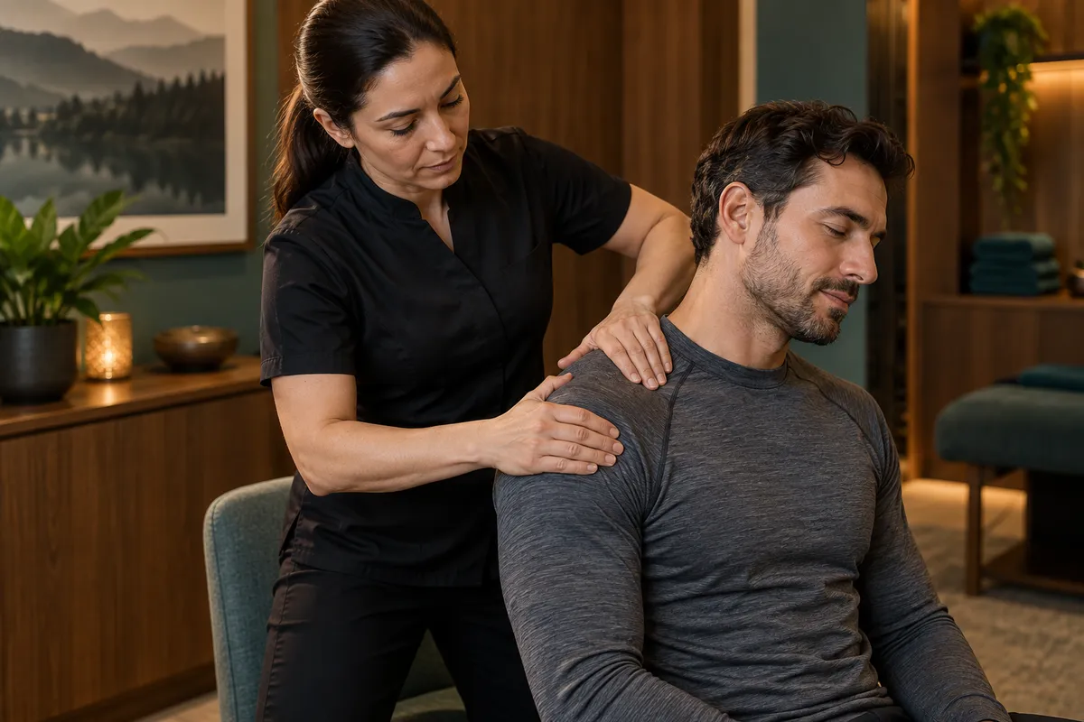 deep tissue massage treatment