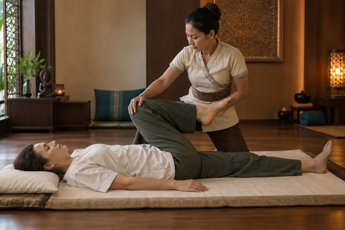 thai massage treatment